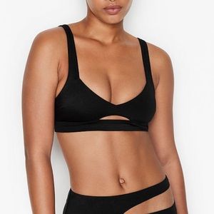 Lagos Cutout Scoop Swim Top